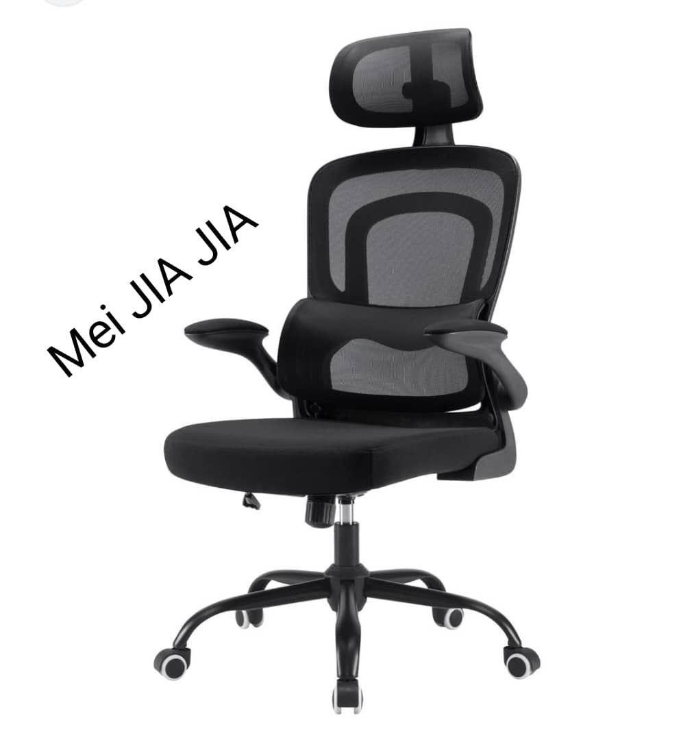 Chaise de Bureau Ergonomique Noire