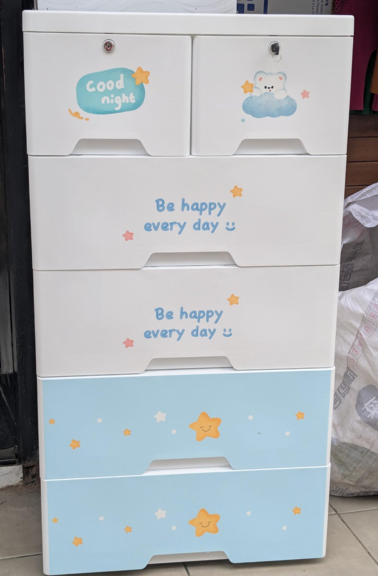 Commode Enfant 5 Tiroirs — Be Happy